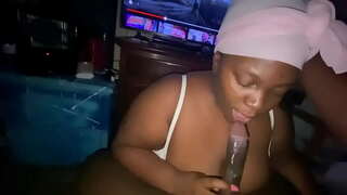 Big booty Bbw Backshots and sloppy deepthroat