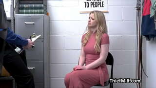 Rubia esposa Sunny Lane arrestado y follada