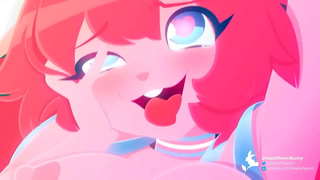 Bunny girl fucking (artist: dreamflowerbunny