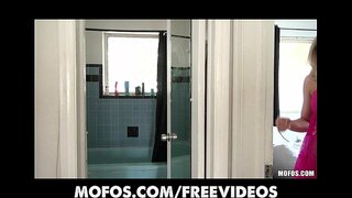 Stunning sexy blonde amateur masturbates yayo bathroom