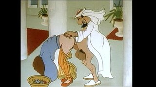 Deseño animado desfile - No Harén de que o demo está acontecendo 