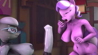 Futa Gümüş Kaşık x Elmas Taç Facefuck-60FPS