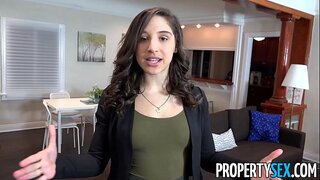 PropertySex - student fucks zinokuphathwa ass real estate iarhente