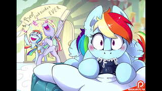 MLP Rainbow Dash Porn Pony Clop Porn ჩემი პატარა Pony