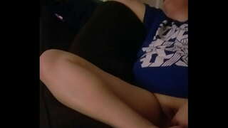 Husband records wife playing while her is in the room