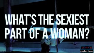 ���న్నని సన్నని స్త్రీ లాటిన్ డోర్త్ నృత్యాలు మరియు గెట్స్ మీద నగ్నంగా Playboys బేర్ ఫిట్నెస్