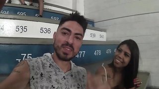 Casal Vaz transando muito durante um show no C&amp;acirc; mera Priv&amp;ecirc;
