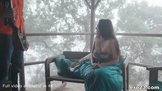 Morena Excursionista follada en el porche