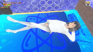 Femdom විශ්ව කළාය giantess masturbates